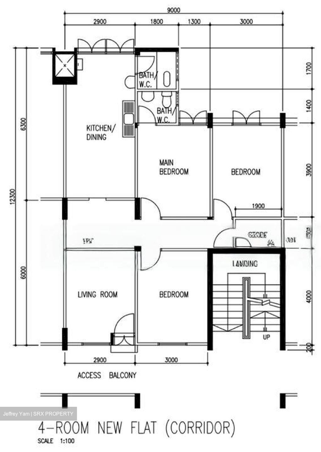 Blk 335 Clementi Avenue 2 (Clementi), HDB 4 Rooms #500340541
